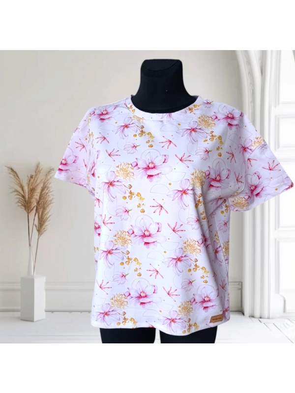 Pastelowe magnolie - oversize